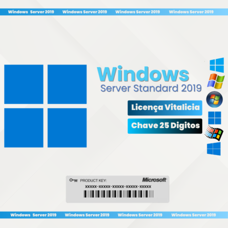 Licença Windows 2019 Server Standard