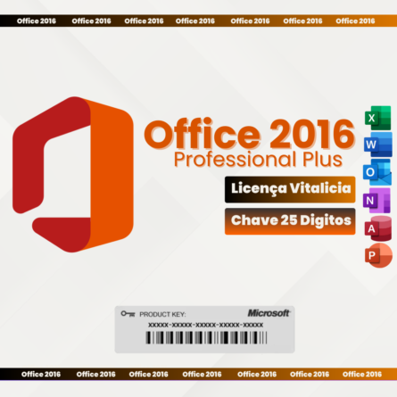 Licença Microsoft Office 2016 - Entrega Imediata