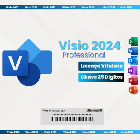 Licença Microsoft Visio 2024 - Entrega Imediata
